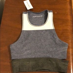 Outdoor Voices Tri-tone Slashback Crop